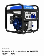Generatore Di Corrente Inverter Hyundai 4500W