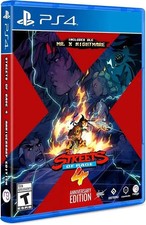 Streets of Rage 4 PlayStation 4 PS4 Item Box Only Tested Rare OOP HTF Beat Em Up