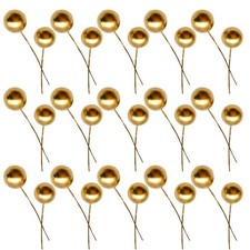 200pcs Christmas Golden Berry Picks DIY Artificial Holly Berries for Wreath