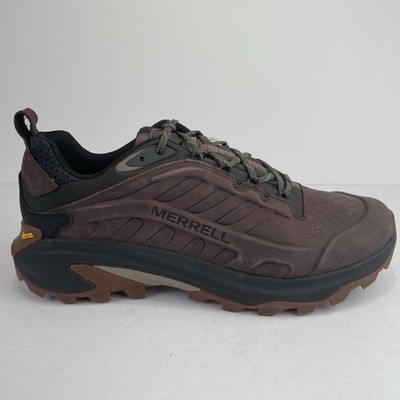 Merrell Moab Speed 2 GTX Gore-Tex Peppercorn Hiking Shoes J037797 Men's Sz 10.5