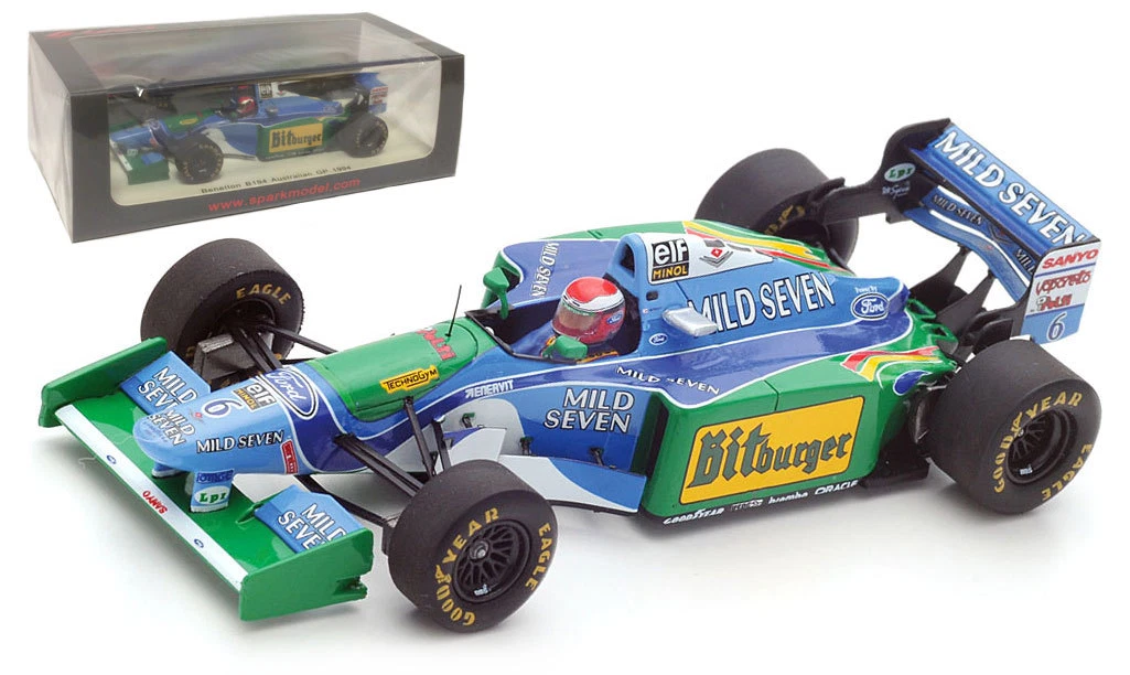 Spark 1:43 Diecast Formula 1 Cars 1994 Vehicle Year for sale | eBay