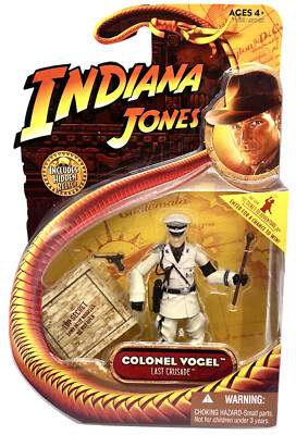 Indiana Jones Colonel Vogel Action Figure Last Crusade 2008
