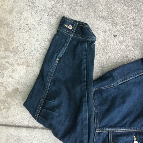 Vtg Marc Buchanan Pelle Pelle Jeans Denim Trucker Jacket Buttons Men 2XL Blue - 第 2/15 張圖片