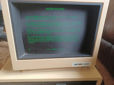 Extremely RARE VICTOR 9000 Computer system with many extras! | eBay
