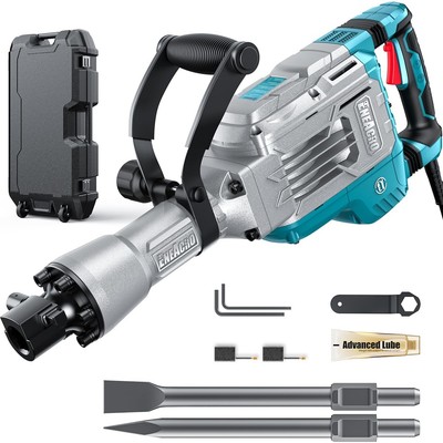ENEACRO Demolition Jack Hammer 14.5Amp SDS-Hex Concrete Breaker, 65 Joules He...