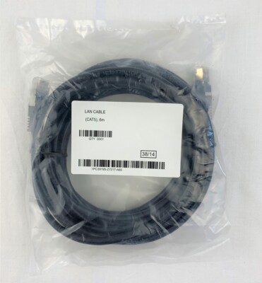 Cat.5 Patchkabel Netzwerkkabel Ethernet Kabel Netzwerk DSL LAN Kabel 6m schwarz