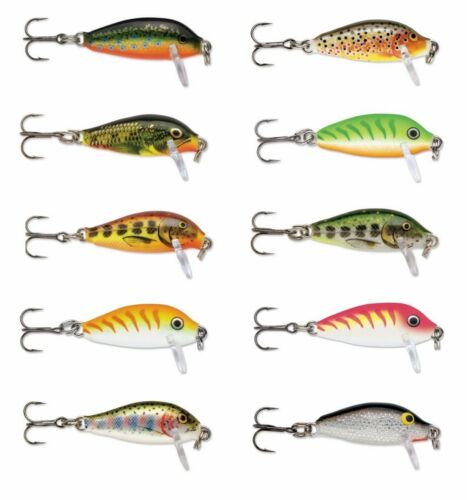 Rapala Countdown  1 inch Trout Fishing Balsa Wood Hard Lure Crankbait - Picture 1 of 8