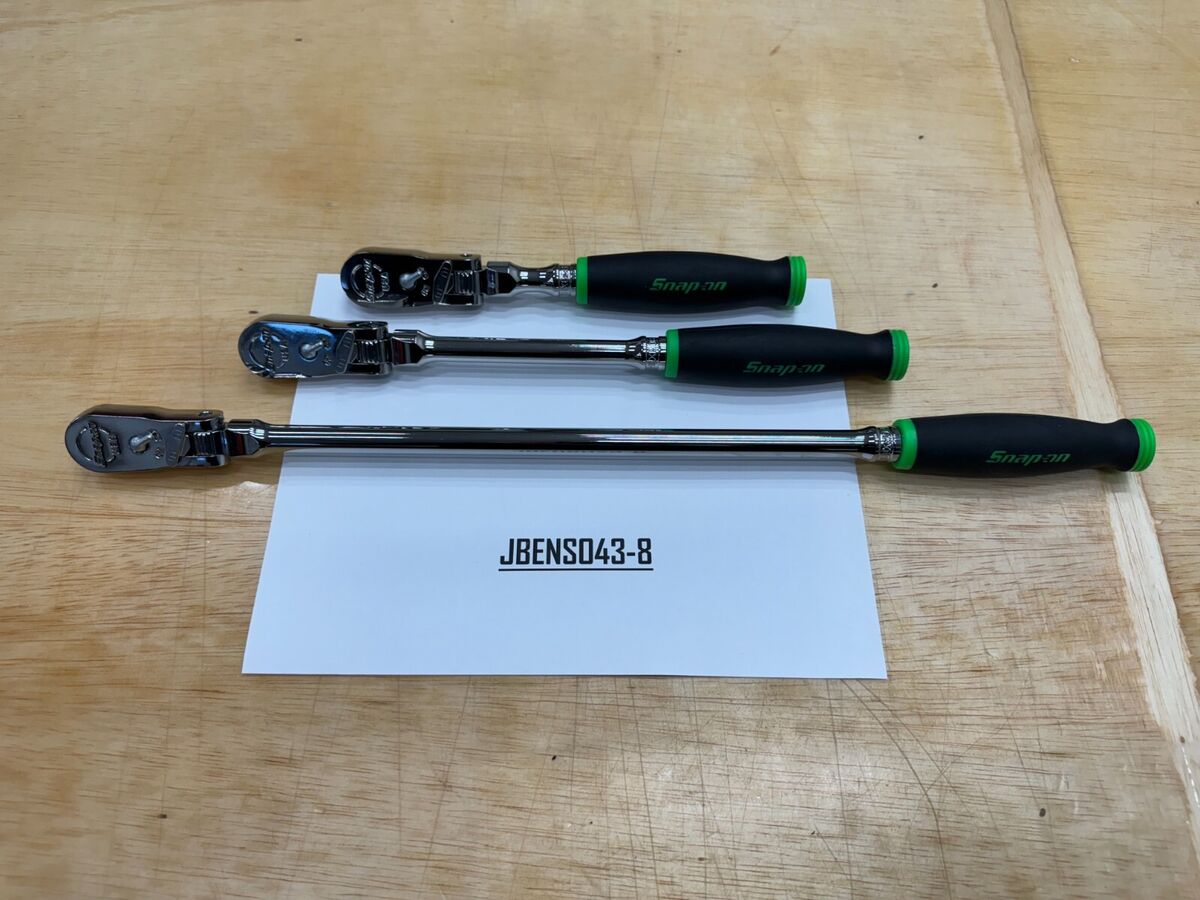 Snap-on Tools NEW GREEN 3pc 3/8 Snap-on Tools NEW GREEN 3pc 3/8