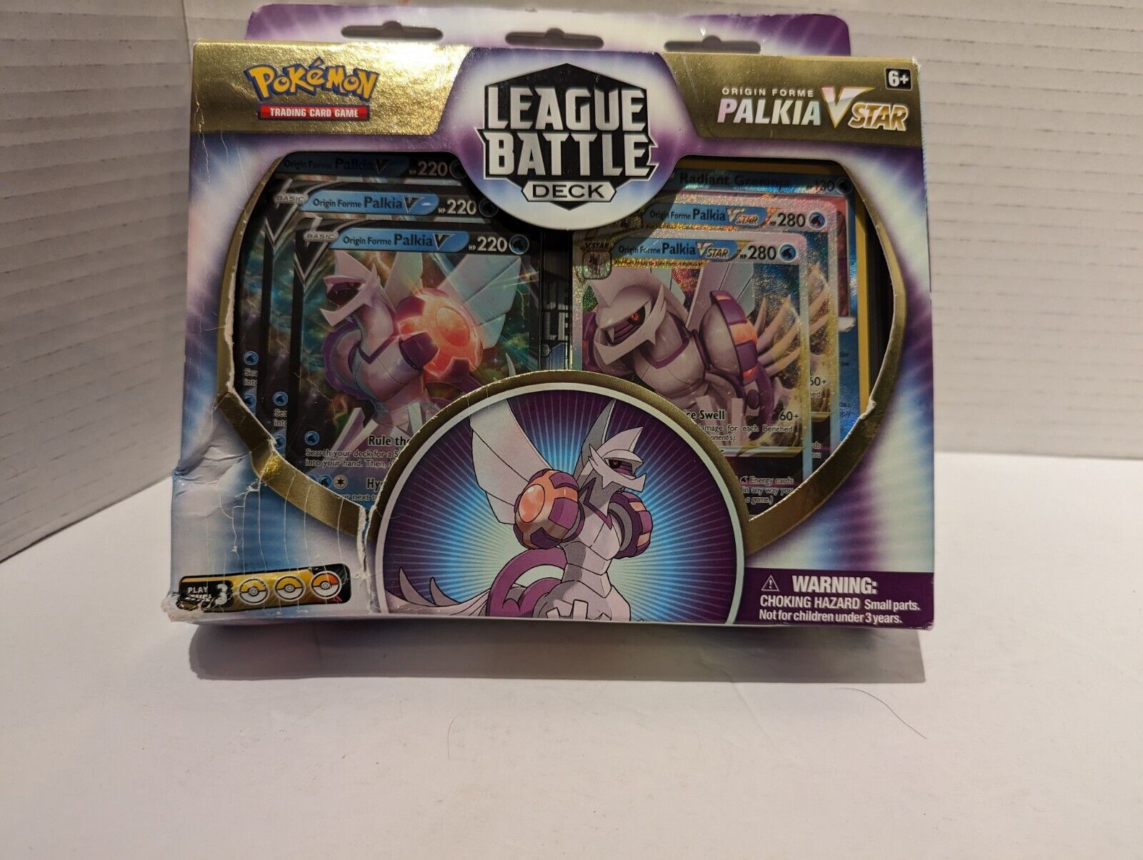 Origin Forme Palkia VSTAR revealed as next League Battle Deck! 