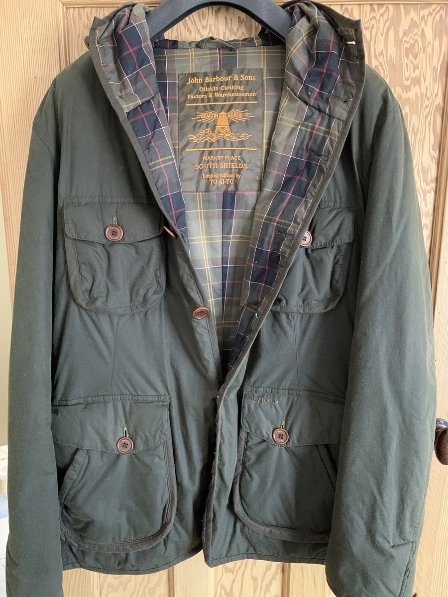 Barbour tokito hunting jacket sale