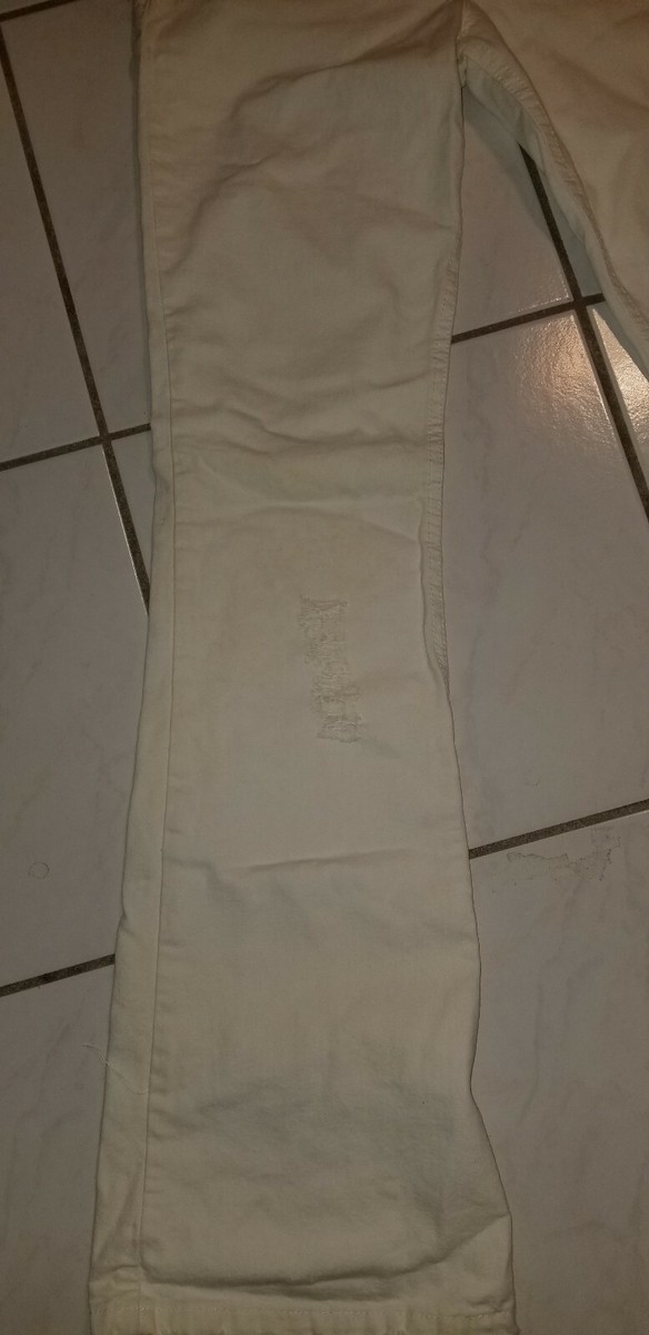 ホワイト ジーンズ サイズ31 NWOT's Stylus Women's White Denim Skinny Jeans Size 31/12 | eBay