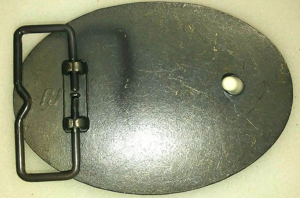 Brass Belt Buckle NRA Whittington Center Hawken Rifle Guns of the Santa Fe Trail - Изображение 2 из 2