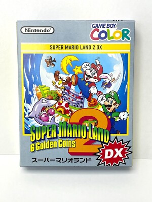 SUPER MARIO LAND 2 DX (game) Remake for GBC) / GameboyColor / Rare