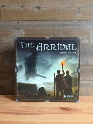 The Arrival Brettspiel von Martin Wallace in sehr gutem Zustand und vollständig