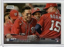 2023 Stadium Club Base Set Rainbow Foilboard Joey Meneses RC /25 NATIONALS