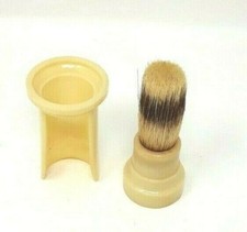 Vintage Fuller Shaving Brush And Holder Plastiset Sterilized