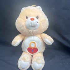 Vintage Care Bears Talking Secret Bear Plush Kenner 80s Pull String WORKS