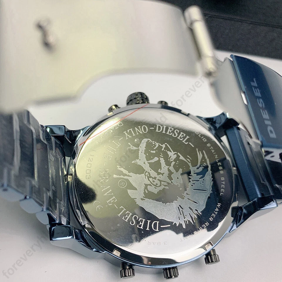 New Diesel DZ7414 Mr. Daddy 2.0 Grey Dial Chronograph Quartz Analog Men's Watch - image 4 of 4