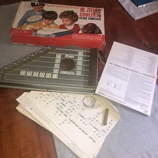 Vintage 1950's Jr Zither Italy Milano Lap Harp W/Pick, Music, Instructions