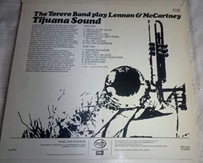 The Torero Band Tijuana Style UK盤 Lennon The Torero Band – Lennon & McCartney Tijuana Style – Vinyl