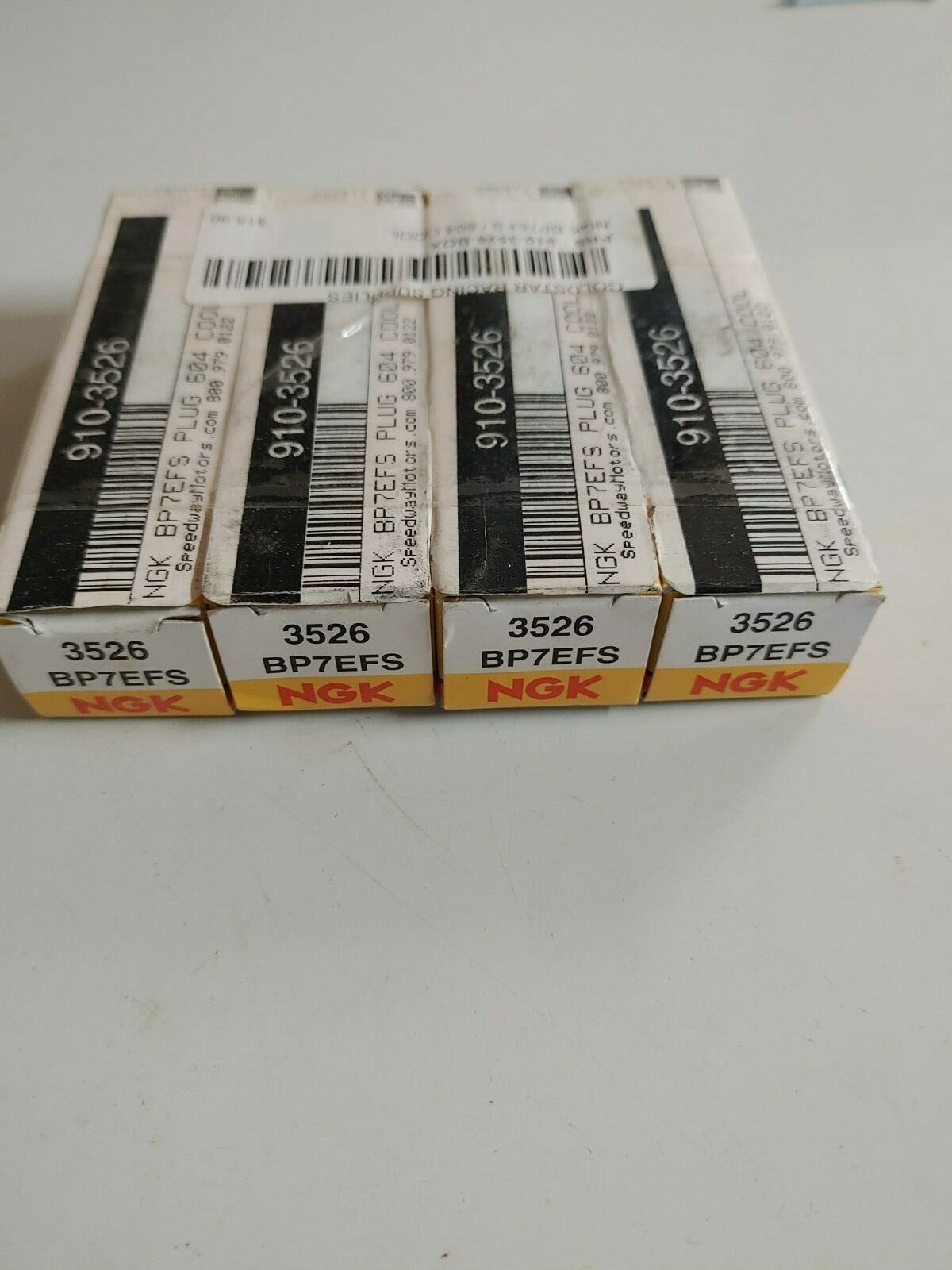 Set of 4 NGK BP7EFS Spark Plugs # 3526 Standard series Non-resistorÂ 