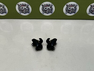   Sunvisor Sun Visor Clip X2 Pair 2020 AUDI Q2 Black 8W0857582A     1