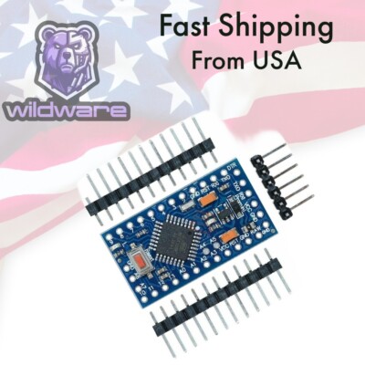 ATMEGA328P Pro Mini Board Module for Arduino 5V 8MHz ATMEGA328 USA Ships Free