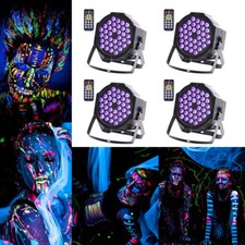 4pcs UV DMX512 36 LEDs Par Light Stage Lighting for Disco Party Club KTV Wedding