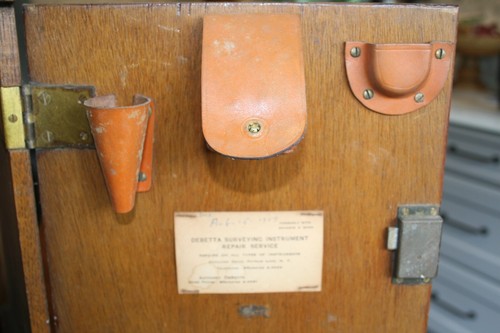 Vintage Keuffel & Esser Surveyors Transit Holzkoffer - Bild 11 von 12