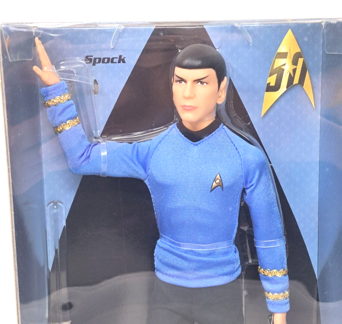 MR. SPOCK Barbie STAR TREK 50th Anniversary Black Label Figurine