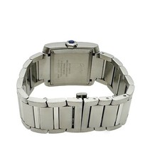 2023 Cartier Tank Francaise Large WSTA0067 Silver Roman Dial Steel Box Papers 12