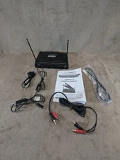 Audio2000's AWR6547DU Dual-Diversity UHF Wireless System NO POWER CORD