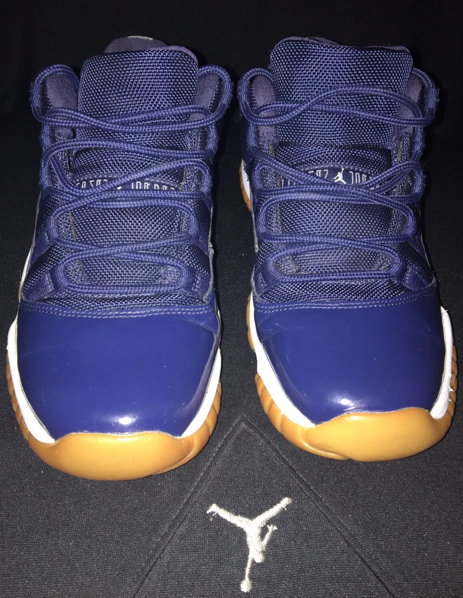 Air Jordan 11 Retro Low 'Navy Gum' - 528896-405