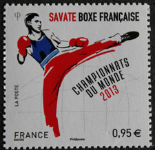 Timbre - FRANCE - Savate - Championnat du Monde - YT4831 - Neuf ** - 2013