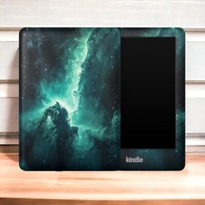 Nebula Green Stars Amazon Kindle Skin  Kindle Skin Wrap - All Kindle Models
