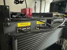 2 Bay Custom Raspberry Pi 1HE Rack Mount für 2x Pi's