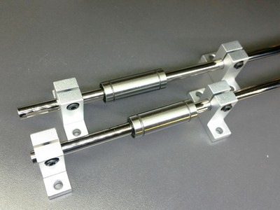 2 x 8mm 12'' Hardened Shafts 2 LM8LUU & SK8 Supports Linear Motion 3D Printer DIY