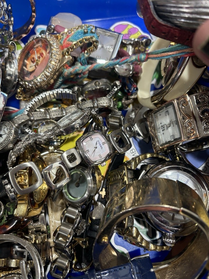 Bulk Lot Of Watches Watch Lot 30 Vintage 47 Watches Untested As Is eBay