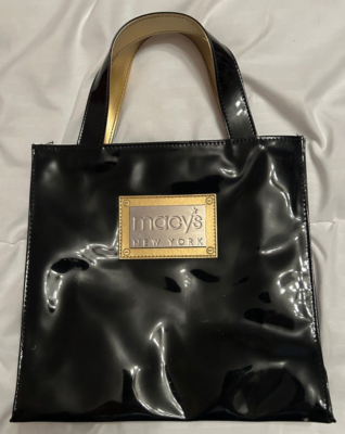 Macys New York Black Patent Bag UK