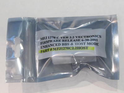 MFJ 1270C TNC-2 FIRMWARE EPROM ( WITH HOST MODE) (6-30-2001)