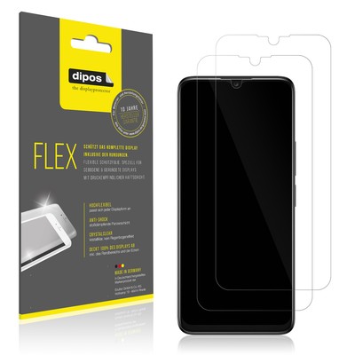 3 Films De Protection écran Pour TCL 10 Pro - Recouvrement Total, Transparent, PET, Marque Dipos