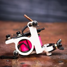 Handmade tattoo machine shader mag 5-25, Running 105-110 Hz  4.5 V Unloaded