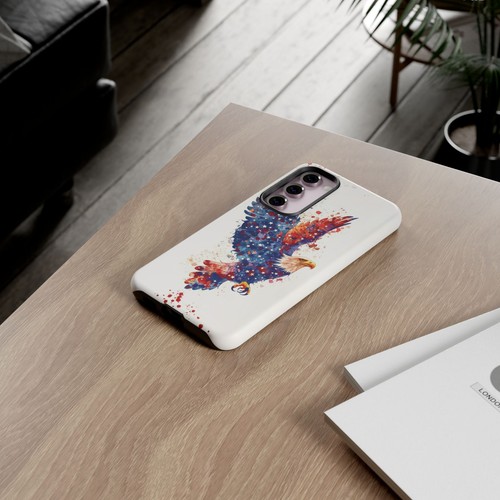 Bald Eagle USA Stars - Phone Ink Case for iPhone, Galaxy, Pixel - Picture 237 of 281