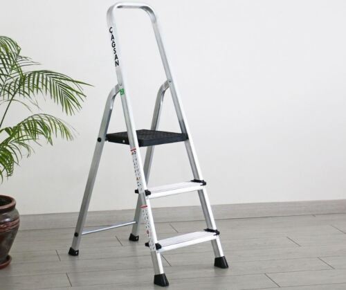 Angebot Premium Stufenstehleiter Haushaltsleiter Klappleiter TÜV-EN Alu 150kg - Bild 3 von 36
