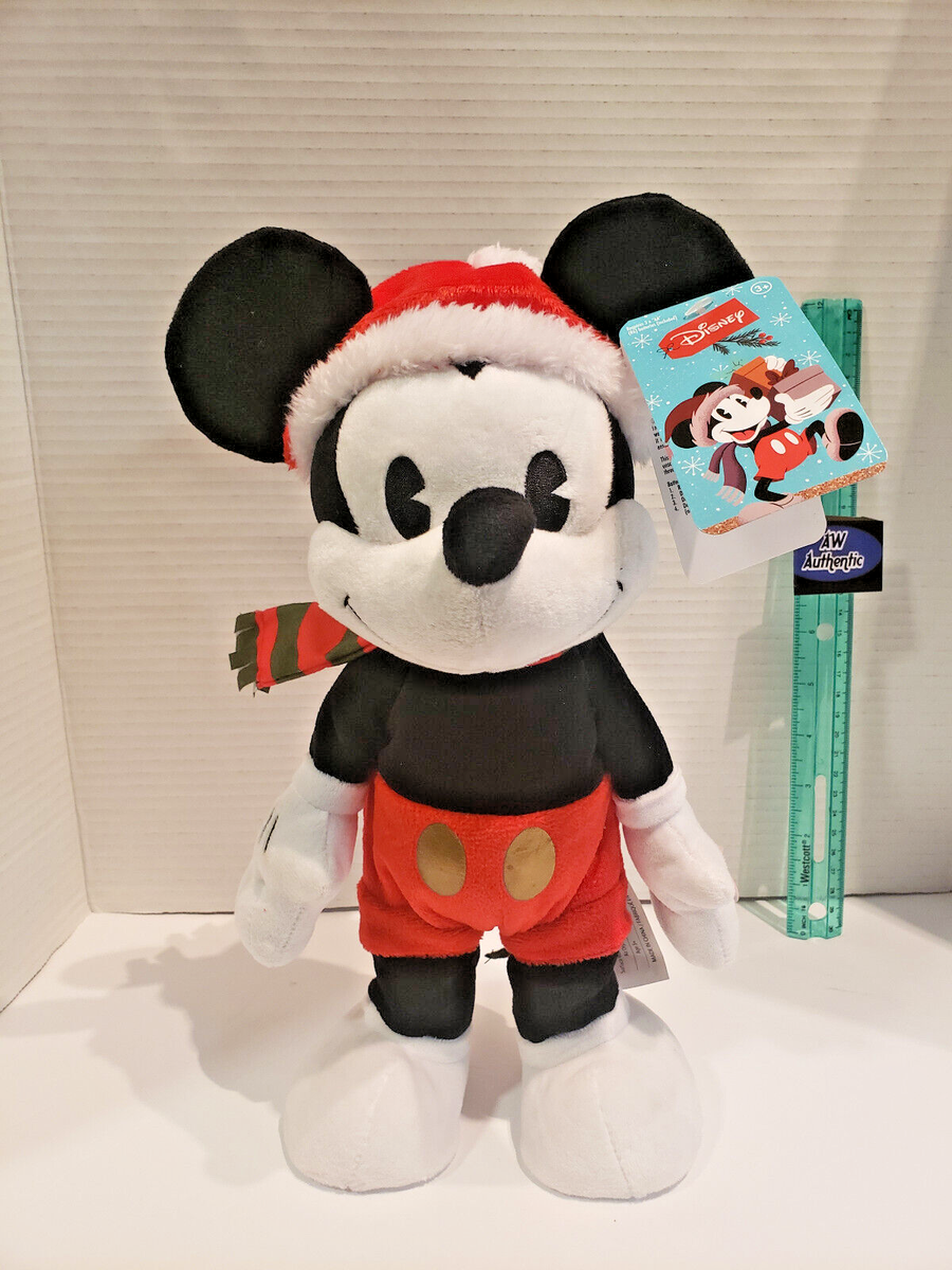 Mickey Mouse Plush Dancing Animated Musical Side Stepper Christmas