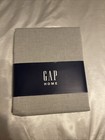 GAP HOME ORGANIC COTTON WINDOW CURTAIN 48” X 95” Chambray Grey
