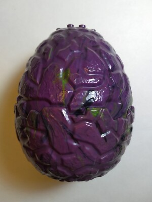 MEGA BLOKS DRAGONS UNIVERSE PURPLE DRAGON EGG ONLY MINT FREE SHIPPING MEGABLOKS