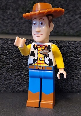 lego WOODY minifig SHERIFF toy story 2009 unplayed with 7597