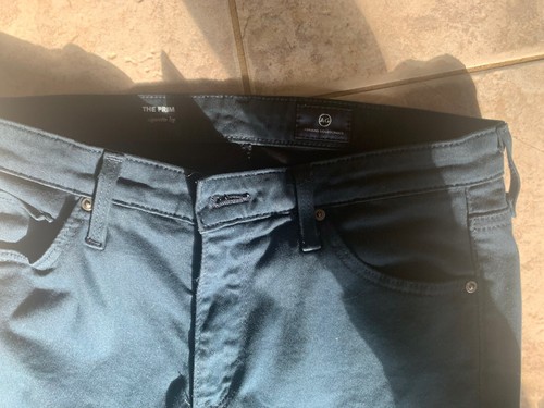 Adriano Goldschmied AG Womens Sz 27R Navy Blue Slim Jeans - Picture 2 of 7