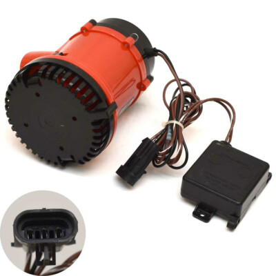 SPX Flow Boat Bilge Pump W/ Float Switch 151115 | 1600GPH 12V